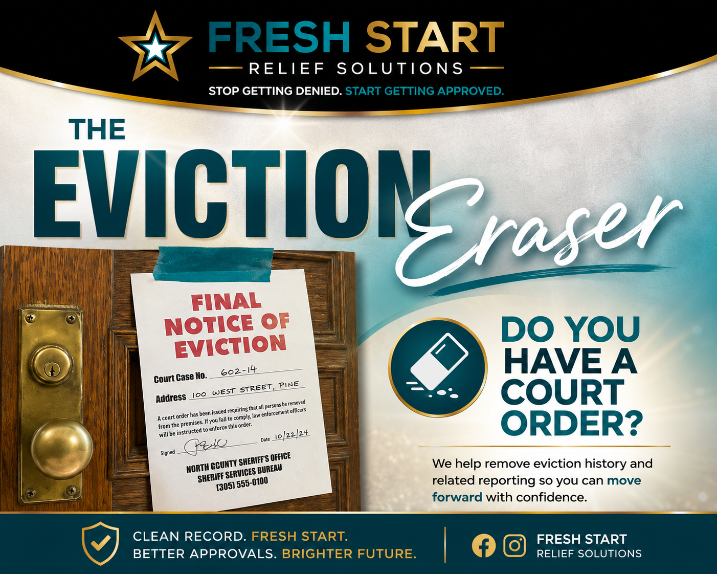 DIY Eviction Removal Kit