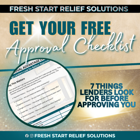 Homeownership Approval Advantage Checklist